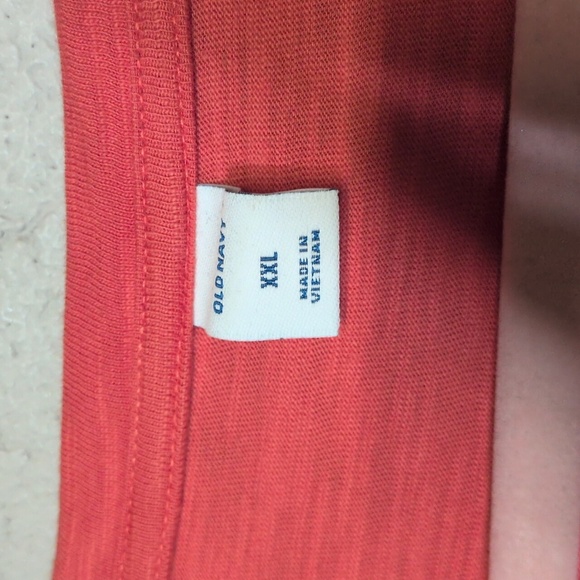 Bundle of Old Navy 100% Cotton T-Shirt Dress Leopard Print and Coral, XXL - Picture 4 of 9